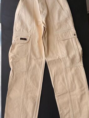 BDG Beige/Tan Denim Utility Cargo Pants